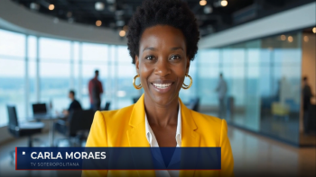 Carla Moraes nova apresentadora da TV Soteropolitana