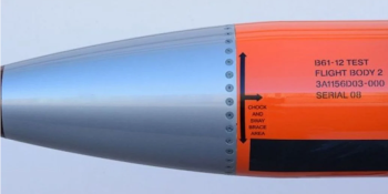 Tecnologia de Ponta: Bombas Nucleares B61-12 Passam a Integrar Defesa dos EUA na Europa